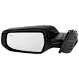 Driver Side Mirror, Power Adjust, Manual Folding, Heated, Paintable, In-Housing Signal Light, No Memory, No Puddle Light, No Auto-Dimming, With Blind Spot Detection in Glass