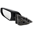 Driver Side Mirror, Power Adjust, Manual Folding, Heated, Paintable, In-Housing Signal Light, No Memory, No Puddle Light, No Auto-Dimming, With Blind Spot Detection in Glass