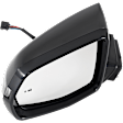 Driver Side Mirror, Power Adjust, Manual Folding, Heated, Paintable, In-Housing Signal Light, No Memory, No Puddle Light, No Auto-Dimming, With Blind Spot Detection in Glass