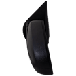 Driver Side Mirror, Power Adjust, Non-Heated, Manual Folding, Textured Black, No Signal Light, No Memory, No Puddle Light, No Auto-Dim, No Blind Spot Feature