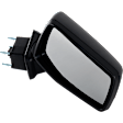 Passenger Side Mirror, Manual Adjust, Non-Heated, Manual Folding, Textured Black, No Signal Light, No Memory, No Puddle Light, No Auto-Dim, No Blind Spot Feature