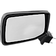 Driver Side Mirror, Non-Towing, Manual Adjust, Manual Folding, Non-Heated, Textured Black, No Signal Light, No Memory, No Puddle Light, No Auto-Dimming, No Blind Spot Feature
