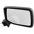 Passenger Side Mirror, Manual Adjust, Manual Folding, Non-Heated, Textured Black, No Signal Light, No Memory, No Puddle Light, No Auto-Dimming, No Blind Spot Feature