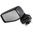 Driver Side Mirror, Non-Towing, Power Adjust, Manual Folding, Heated, Textured Black, No Signal Light, No Memory, No Puddle Light, No Auto-Dimming, No Blind Spot Feature