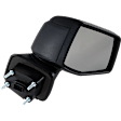 Passenger Side Mirror, Non-Towing, Power Adjust, Manual Folding, Heated, Paintable, No Signal Light, No Memory, No Puddle Light, No Auto-Dimming, No Blind Spot Feature
