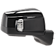 Passenger Side Mirror, Non-Towing, Power Adjust, Power Folding, Heated, Paintable, In-housing Signal Light, With memory, With Puddle Light, No Auto-Dimming, No Blind Spot Feature