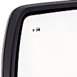 Driver Side Mirror, Power Adjust, Heated, Power Folding, Paintable, In-housing Signal Light, with Memory, with Puddle Light, No Auto-Dimming, With Blind Spot Detection in Glass