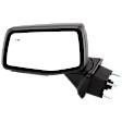 Driver Side Mirror, Non-Towing, Power, Power Folding, Heated, Paintable, In-Housing Signal Light, With Memory, With Puddle Light, No Auto-Dimming, With Blind Spot Detection in Glass