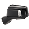 Driver Side Mirror, Non-Towing, Power, Power Folding, Heated, Paintable, In-Housing Signal Light, With Memory, With Puddle Light, No Auto-Dimming, With Blind Spot Detection in Glass