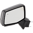 Driver Side Mirror, Non-Towing, Power, Power Folding, Heated, Paintable, In-Housing Signal Light, With Memory, With Puddle Light, No Auto-Dimming, With Blind Spot Detection in Glass