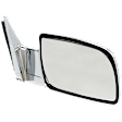 Passenger Side Mirror, Non-Towing, Manual Adjust, Manual Folding, Non-Heated, Chrome, No Signal Light, No Memory, No Puddle Light, No Auto-Dimming, No Blind Spot Feature