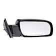 Passenger Side Mirror, Non-Towing, Manual Adjust, Manual Folding, Non-Heated, Paintable, No Signal Light, No Memory, No Puddle Light, No Auto-Dimming, No Blind Spot Feature