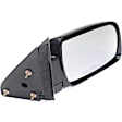 Passenger Side Mirror, Non-Towing, Manual Adjust, Manual Folding, Non-Heated, Paintable, No Signal Light, No Memory, No Puddle Light, No Auto-Dimming, No Blind Spot Feature