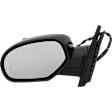 2007-2013 GMC Sierra 1500 - Driver Side Mirror, Non-Towing, Power Adjust, Power Folding, Heated, Paintable, In-glass Signal Light, With memory, With Puddle Light, With Auto-Dimming, No Blind Spot Feature