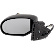 2007-2013 GMC Sierra 1500 - Driver Side Mirror, Non-Towing, Power Adjust, Power Folding, Heated, Paintable, In-glass Signal Light, With memory, With Puddle Light, With Auto-Dimming, No Blind Spot Feature