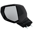 Driver Side Mirror, Power Adjust, Heated, Manual Folding, Paintable, No Signal Light, No Memory, No Puddle Light, No Auto-Dim, No Blind Spot Feature