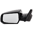 Driver Side Mirror, Power Adjust, Heated, Manual Folding, Paintable, In-housing Signal Light, No Memory, No Puddle Light, No Auto-Dim, No Blind Spot Feature