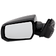 Driver Side Mirror, Power Adjust, Heated, Manual Folding, Paintable, In-housing Signal Light, No Memory, No Puddle Light, No Auto-Dim, No Blind Spot Feature