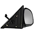Passenger Side Mirror, Power Adjust, Manual Folding, Non-Heated, Paintable, No Signal Light, No Memory, No Puddle Light, No Auto-Dimming, No Blind Spot Feature