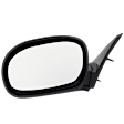 Driver Side Mirror, Manual Adjust, Manual Folding, Non-Heated, Paintable, No Signal Light, No Memory, No Puddle Light, No Auto-Dimming, No Blind Spot Feature