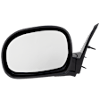Driver Side Mirror, Manual Adjust, Manual Folding, Non-Heated, Paintable, No Signal Light, No Memory, No Puddle Light, No Auto-Dimming, No Blind Spot Feature