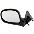 Driver Side Mirror, Manual Adjust, Manual Folding, Non-Heated, Paintable, No Signal Light, No Memory, No Puddle Light, No Auto-Dimming, No Blind Spot Feature