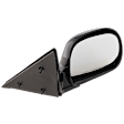 Passenger Side Mirror, Manual Adjust, Manual Folding, Non-Heated, Paintable, No Signal Light, No Memory, No Puddle Light, No Auto-Dimming, No Blind Spot Feature