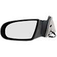 Driver Side Mirror, Power Adjust, Non-Folding, Non-Heated, Paintable, No Signal Light, No Memory, No Puddle Light, No Auto-Dimming, No Blind Spot Feature