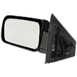 Driver Side Mirror, Manual Adjust, Manual Folding, Non-Heated, Paintable, No Signal Light, No Memory, No Puddle Light, No Auto-Dimming, No Blind Spot Feature