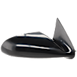 Passenger Side Mirror, Manual Adjust, Non-Folding, Non-Heated, Paintable, No Signal Light, No Memory, No Puddle Light, No Auto-Dimming, No Blind Spot Feature
