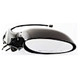 Passenger Side Mirror, Power Adjust, Manual Folding, Heated, Paintable, No Signal Light, No Memory, No Puddle Light, No Auto-Dimming, No Blind Spot Feature