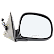 Passenger Side Mirror, Power Adjust, Manual Folding, Non-Heated, Paintable, No Signal Light, No Memory, No Puddle Light, No Auto-Dimming, No Blind Spot Feature