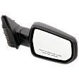 Passenger Side Mirror, Power Adjust, Manual Folding, Non-Heated, Textured Black, No Signal Light, No Memory, No Puddle Light, No Auto-Dimming, No Blind Spot Feature