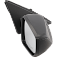 Passenger Side Mirror, Power Adjust, Manual Folding, Non-Heated, Textured Black, No Signal Light, No Memory, No Puddle Light, No Auto-Dimming, No Blind Spot Feature