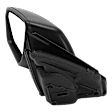 Driver Side Mirror, Power Adjust, Heated, Manual Folding, Textured Black