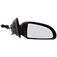 Passenger Side Mirror, Manual Adjust, Non-Folding, Non-Heated, Textured Black, No Signal Light, No Memory, No Puddle Light, No Auto-Dimming, No Blind Spot Feature
