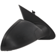 Passenger Side Mirror, Manual Adjust, Non-Folding, Non-Heated, Textured Black, No Signal Light, No Memory, No Puddle Light, No Auto-Dimming, No Blind Spot Feature