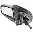 Driver Side Mirror, Manual Adjust, Non-Heated, Manual Folding, Paintable, No Signal Light, No Memory, No Puddle Light, No Auto-Dim, No Blind Spot Feature