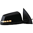 2017 GMC Acadia Limited - Passenger Side Mirror, Power Adjust, Heated, Paintable, Power Folding, In-housing Signal Light, No Blind Spot Feature, No Memory, No Puddle Light, No Auto-Dim