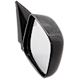 Passenger Side Mirror, Power Adjust, Manual Folding, Heated, Paintable, No Signal Light, No Memory, No Puddle Light, No Auto-Dimming, No Blind Spot Feature