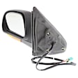 Driver Side Mirror, Power Adjust, Power Folding, Heated, Textured Black, In-housing Signal Light, No Memory, No Puddle Light, No Auto-Dimming, No Blind Spot Feature