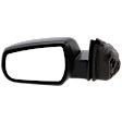 Driver Side Mirror, Power Adjust, Non-Folding, Non-Heated, Textured Black, No Signal Light, No Memory, No Puddle Light, No Auto-Dimming, No Blind Spot Feature