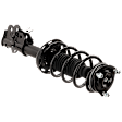 Front, Passenger Side Fully Loaded Strut, Sedan