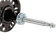 Front, Passenger Side Bare Strut
