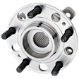 Front, Driver or Passenger Side Wheel Hub, 5 Lugs, With Bearing