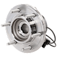Front, Driver or Passenger Side Wheel Hub, With Bearing, With Sensor, 6 x 5.5 in. Bolt Pattern