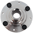 Front, Driver or Passenger Side Wheel Hub, without Bearing, FWD, Non-ABS