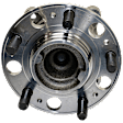Front, Driver or Passenger Side Wheel Hub, With Bearing, With Sensor, 5 x 4.5 in. Bolt Pattern, RWD