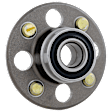 Rear, Driver or Passenger Side Wheel Hub, With Bearing, 4 x 3.94 in. Bolt Pattern
