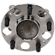 Rear, Driver or Passenger Side Wheel Hub, With Bearing, 5 x 4.5 in. Bolt Pattern